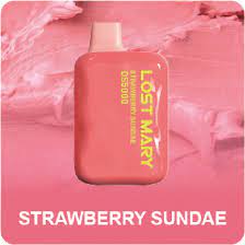 Lost Mary OS5000 Strawberry Sundae Disposable Vape Flavors
